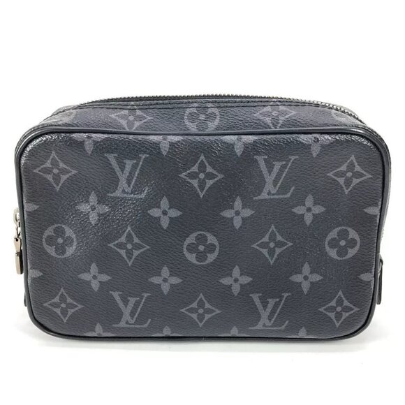 LOUIS VUITTON MonogramEclipse Trousse Toilette PM Clutch Multi-Pouch - Picture 2 of 14